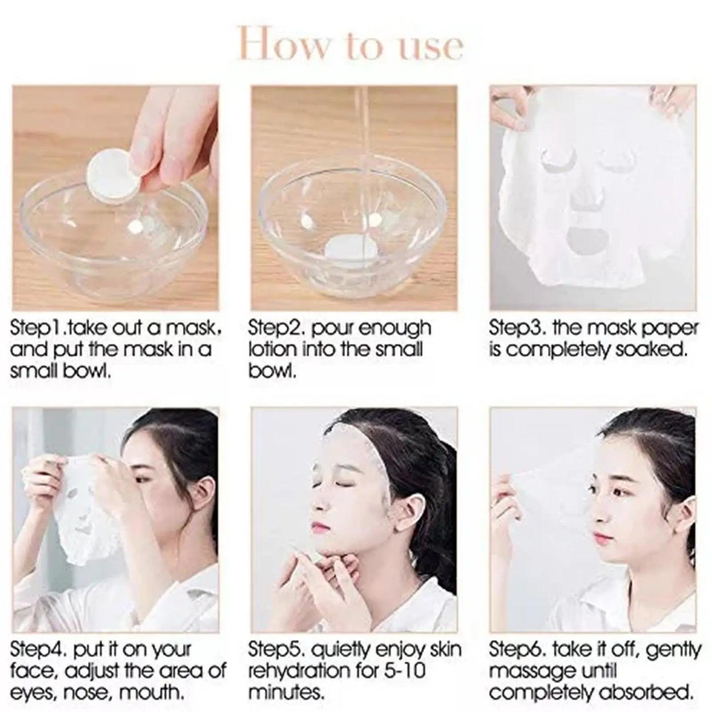 NEW Premium Disposable Compressed Face Mask 