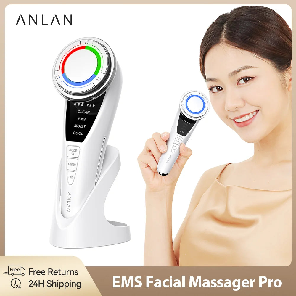 ANLAN EMS masseur Facial Pro Massage de Lifting du visage