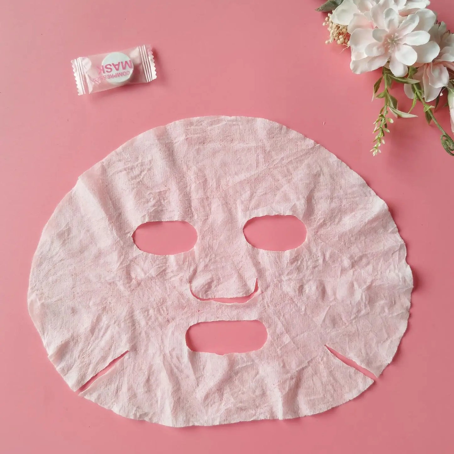 NOUVEAU Masque facial compressé jetable haut de gamme