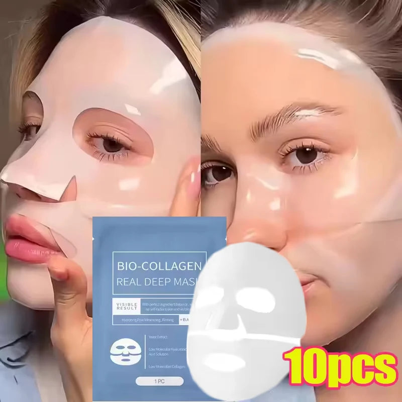 Masque facial Bio collagène, Anti-rides